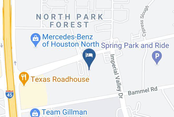 Harris - Days Inn & Suites By Wyndham Houston North Fm 1960 Maps