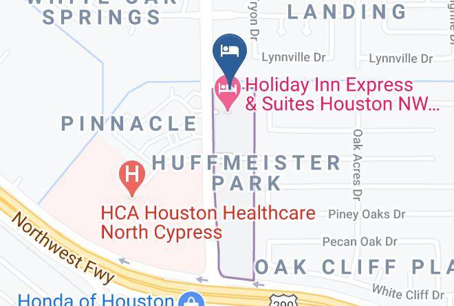 Harris - Days Inn & Suites By Wyndham Houston Nw Cypress Maps