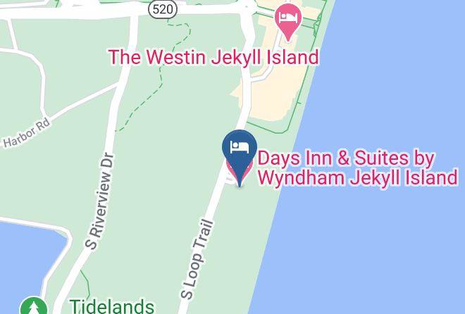Glynn - Days Inn & Suites By Wyndham Jekyll Island Maps
