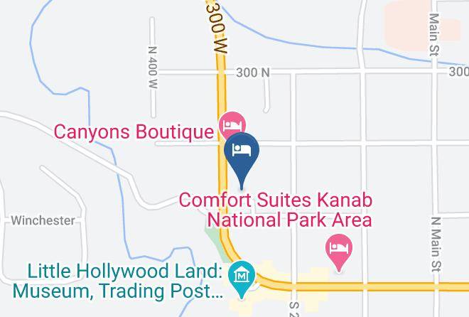 Kane - Days Inn & Suites By Wyndham Kanab Maps