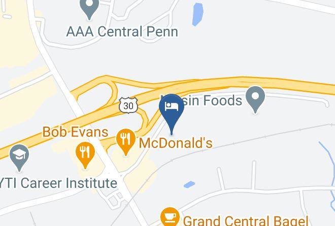 Lancaster - Days Inn & Suites By Wyndham Lancaster Amish Country Maps