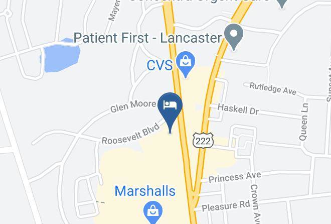 Lancaster - Clarion Inn & Suites Maps