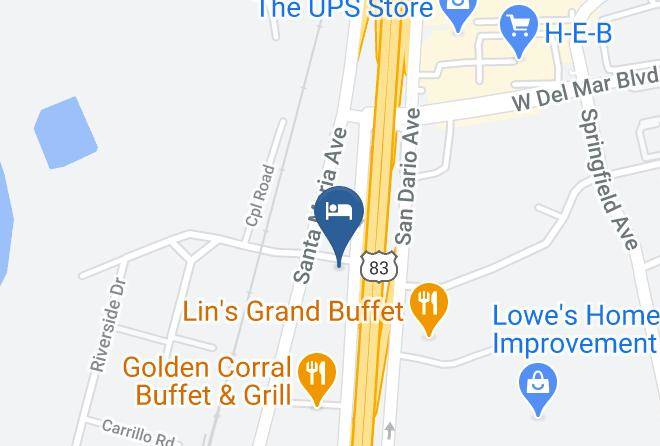 Days Inn & Suites By Wyndham Laredo Map