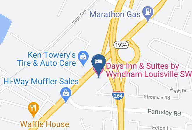 Jefferson - Days Inn & Suites By Wyndham Louisville Sw Maps