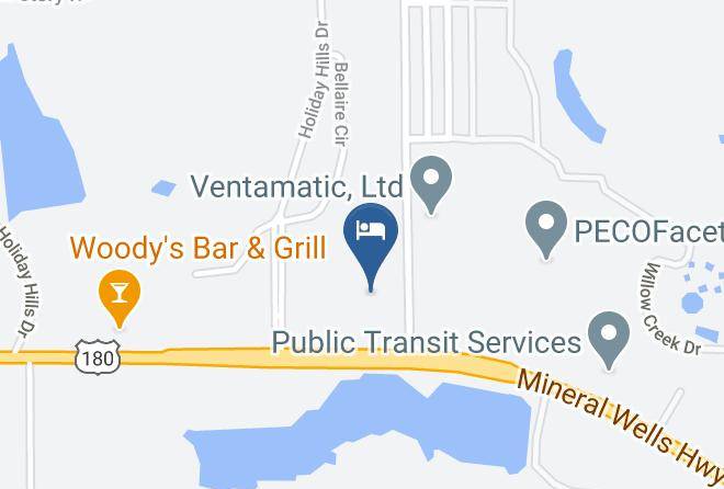 Parker - Days Inn & Suites By Wyndham Mineral Wells Maps