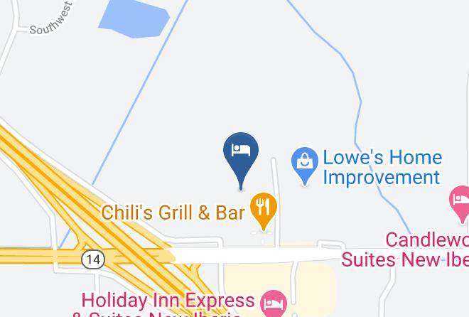 Iberia Par - Days Inn & Suites By Wyndham New Iberia Maps