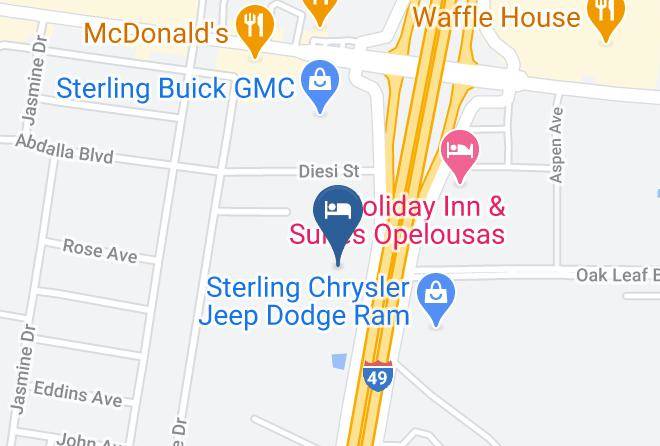 St Landry Par - Days Inn & Suites By Wyndham Opelousas Maps