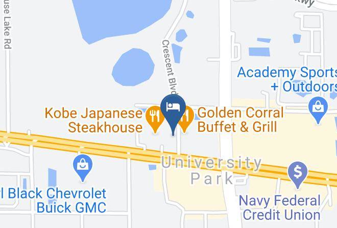 Orange - Days Inn & Suites By Wyndham Orlando East Ucf Area Maps