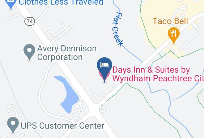 Fayette - Days Inn & Suites By Wyndham Peachtree City Maps