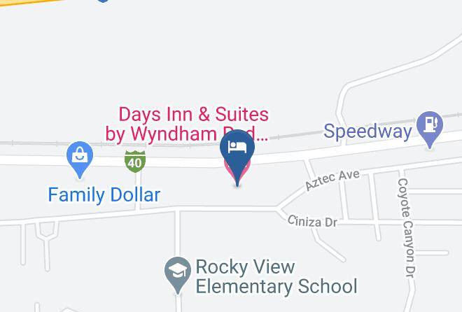 Mckinley - Days Inn & Suites By Wyndham Red Rock Gallup Maps