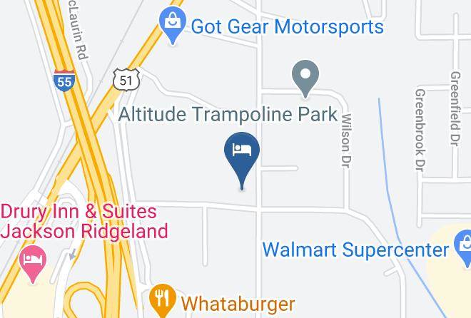 Madison - Days Inn & Suites By Wyndham Ridgeland Maps