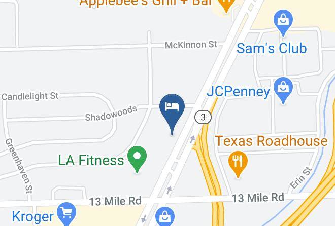 Macomb County - Days Inn & Suites By Wyndham Roseville Detroit Area Maps