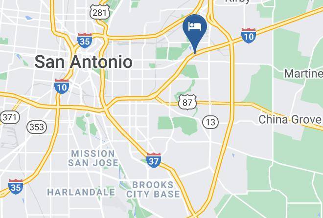 Bexar - Days Inn & Suites By Wyndham San Antonio Near At&t Center Maps