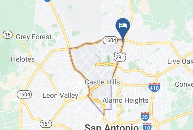 Bexar - Days Inn & Suites By Wyndham San Antonio North Stone Oak Maps