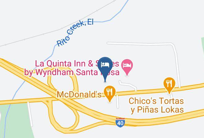 Guadalupe - Days Inn & Suites By Wyndham Santa Rosa Maps