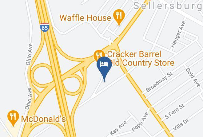 Clark - Days Inn & Suites By Wyndham Sellersburg Maps
