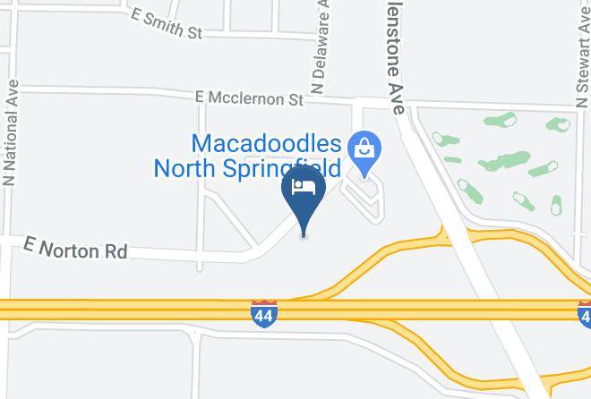Greene - Super 8 By Wyndham Springfield North I 44 Maps
