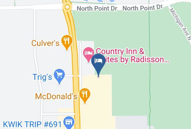 Portage - Days Inn & Suites By Wyndham Stevens Point Maps