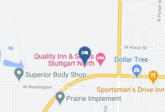 Arkansas - Days Inn & Suites By Wyndham Stuttgart Maps