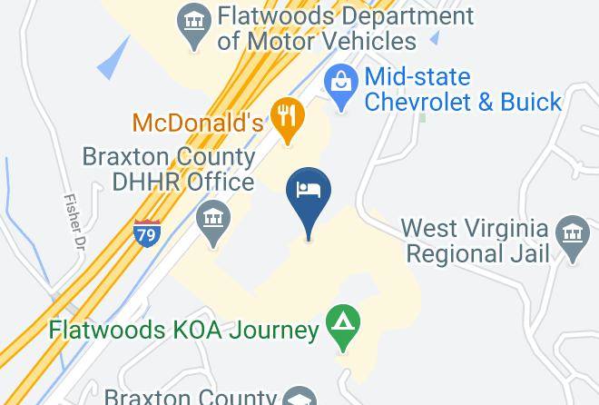 Braxton - Days Inn & Suites By Wyndham Sutton Flatwoods Maps