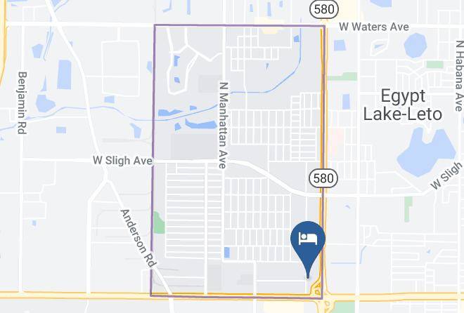 Hillsborough - Days Inn & Suites By Wyndham Tampa Raymond James Stadium Maps