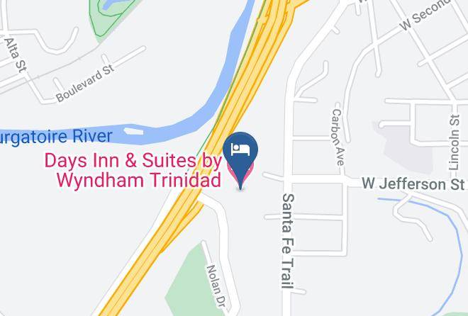 Las Animas - Days Inn & Suites By Wyndham Trinidad Maps