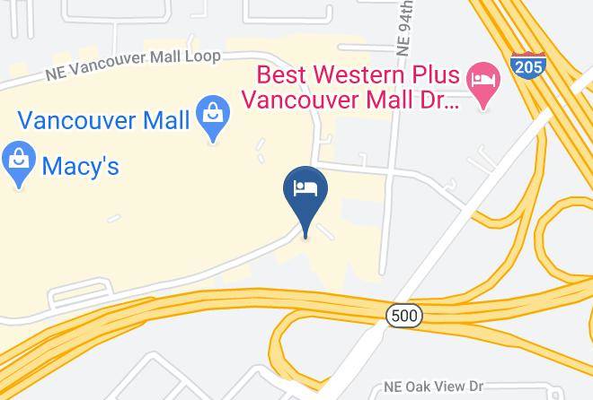 Clark - Days Inn & Suites By Wyndham Vancouver Maps