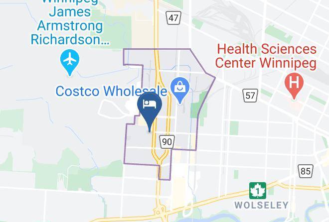 Division 11 - Days Inn & Suites By Wyndham Winnipeg Airport Manitoba Maps