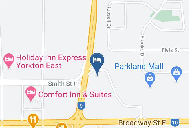 Division 9 - Days Inn & Suites By Wyndham Yorkton Maps