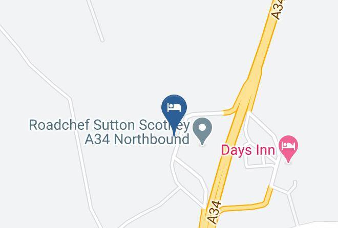 Hants - Days Inn Sutton Scotney North Maps