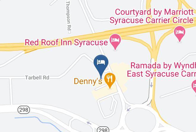 Onondaga - Days Inn By Wyndham Syracuse Maps