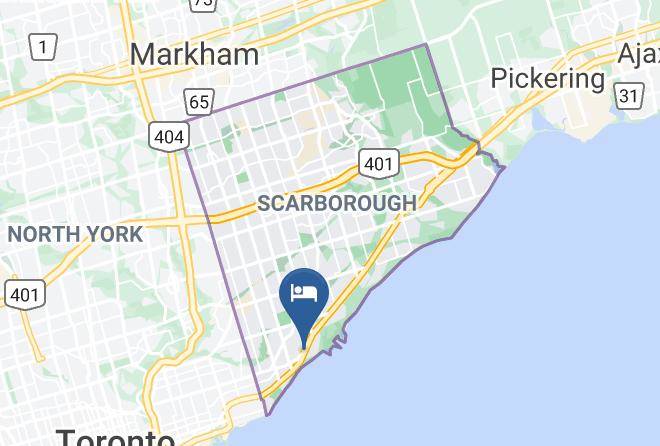 Toronto - Days Inn By Wyndham Toronto East Lakeview Maps