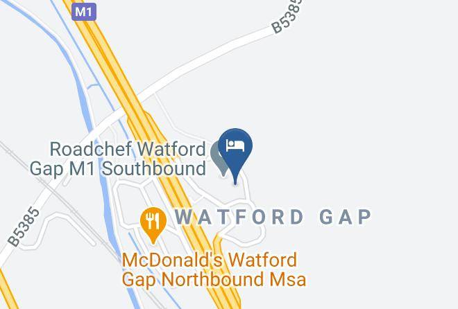 Northants - Days Inn By Wyndham Watford Gap Maps