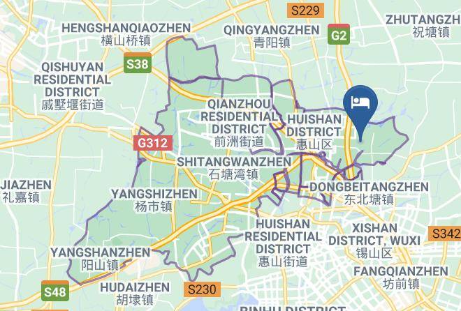 Wuxi - Days Inn Wuxi Shengma Maps