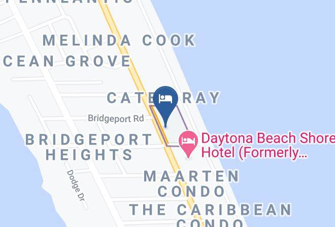Volusia - Hawaiian Inn Beach Resort Maps