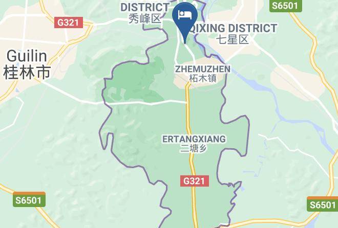 Guilin - Dazheng Hot Spring Holiday Hotel Maps
