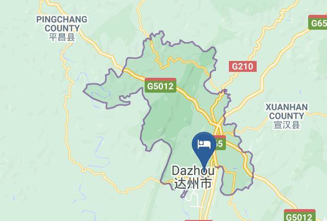 Dazhou Yimeijia Haitian Business Hotel Map