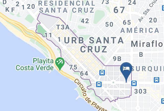 Miraflores - Dazzler By Wyndham Lima Miraflores Maps