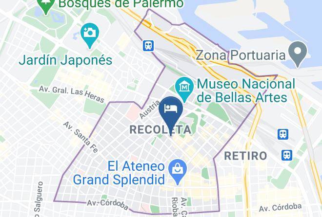 Buenos Aires - Dazzler By Wyndham Buenos Aires Recoleta Maps
