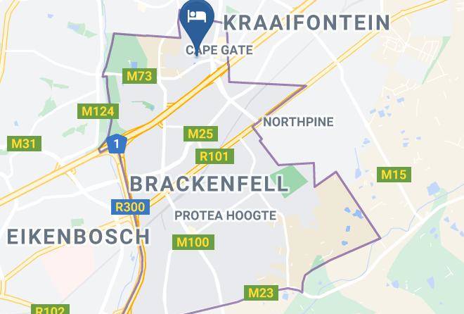 City Of Cape Town - Dcs Accommodation Kleinbron Maps