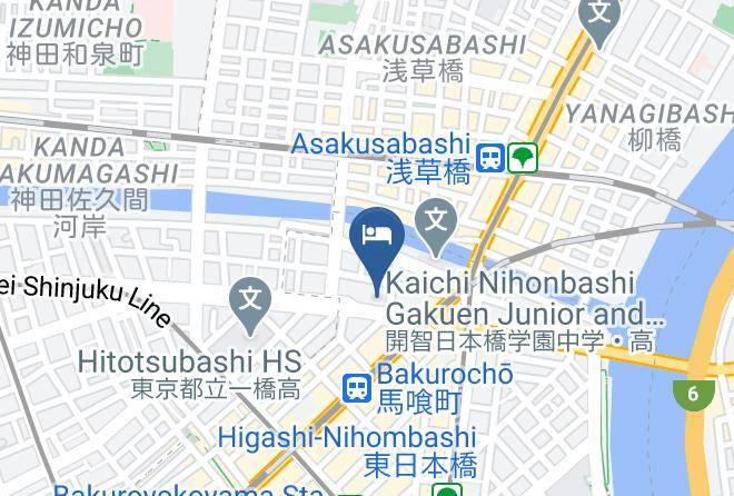 Chuo Ward - Ddd Hotel Maps