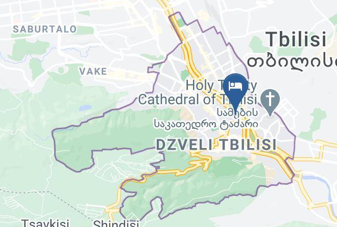 Tbilisi - Dea Hotel Tbilisi Maps
