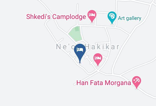 Neot Hakikar - Dead Sea Dawn Vacation Cabins Maps