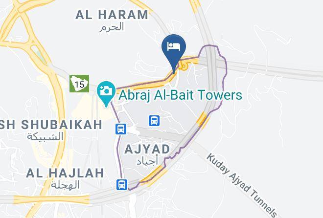 Deafah Al Rashideen Hotel Map
