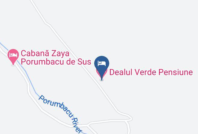 Porumbacu De Jos - Dealul Verde Pensiune Maps