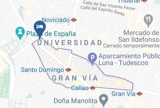 Madrid - Dear Hotel Madrid Maps