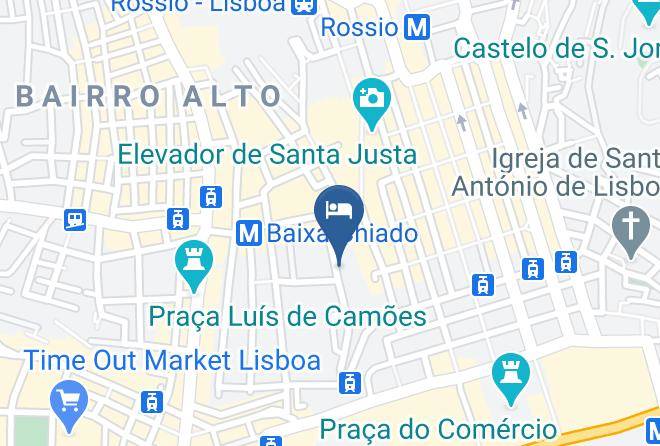 Lisbon - Dear Lisbon Palace Chiado Maps