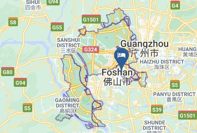 Foshan - Debao Hotel Maps