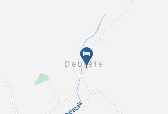 Debrete - Debretei Vendeghazak Maps