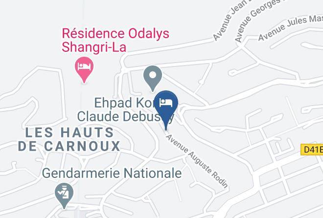 Bouches Du Rhone - Debussy By Actisource Maps